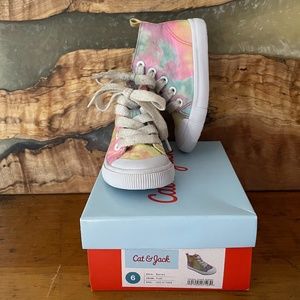 Cat & Jack Tye Dye Toddler Sneakers Size 6